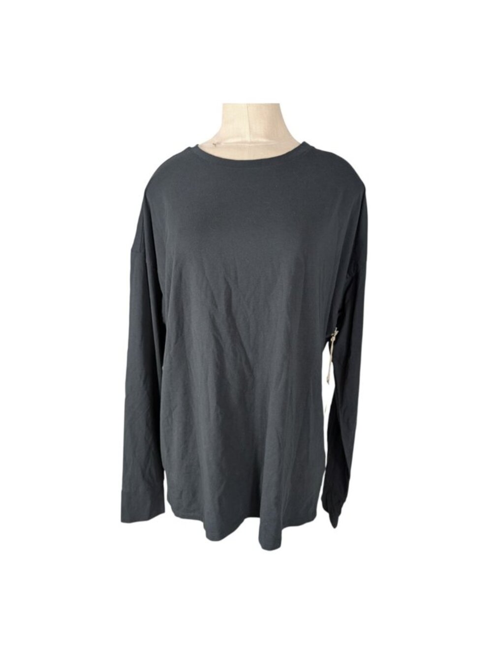 Vuori L/S Feather Tee Women's Washed Black Size Large